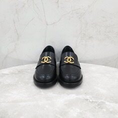 [럭스유] 35 / 샤넬 CC로고 까멜리아 모카신 로퍼 G45663 썸네일 1