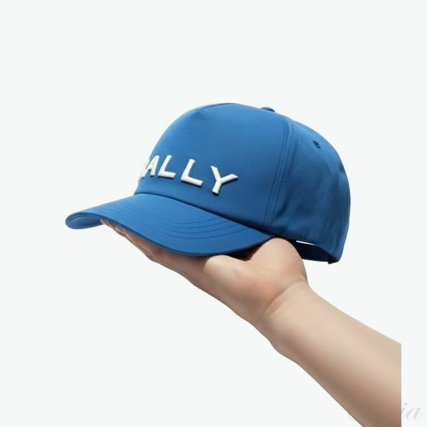 발리 6306671 U577 MHA01CCO057 로고 자수 캡 - Bally