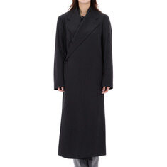국내배송 26SS 르메르 랩 오버 코트 CO1150 LF1537 BK990 썸네일 4
