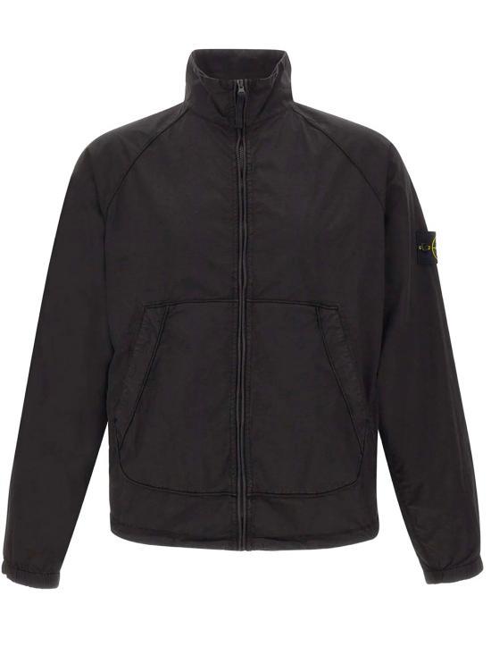 26SS 스톤 아일랜드 가죽 자켓 L1S15 6100044 S0003 V0029 BLACK DOM - Stone Island