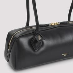 26SS 알라이아 르 테켈 미디움 레더 숄더백 AA1S06033I152 999 BLACK DOM 썸네일 4