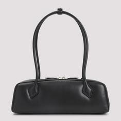 26SS 알라이아 르 테켈 미디움 레더 숄더백 AA1S06033I152 999 BLACK DOM 썸네일 3