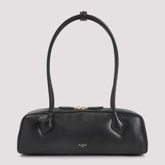 26SS 알라이아 르 테켈 미디움 레더 숄더백 AA1S06033I152 999 BLACK DOM 썸네일 2