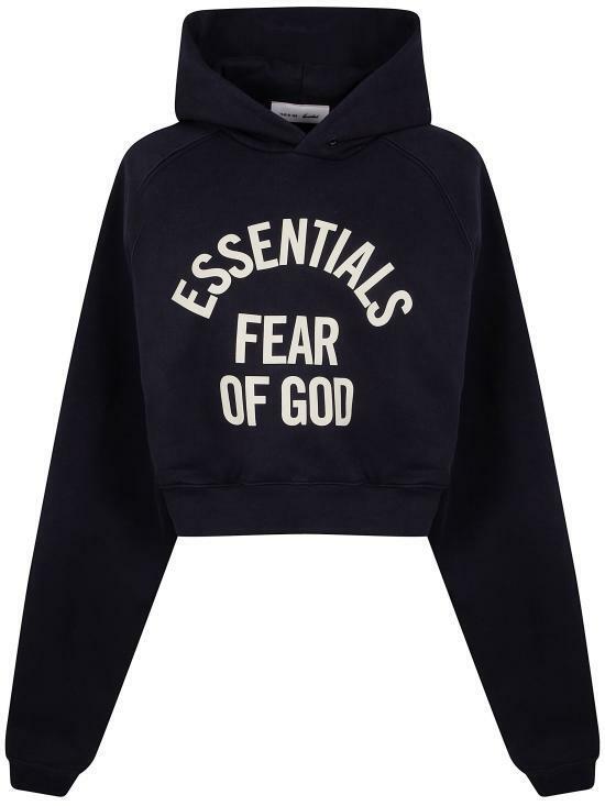 26SS 피어오브갓 후드 티셔츠 192SP267351FW FADED BLACK DOM - Fear of God