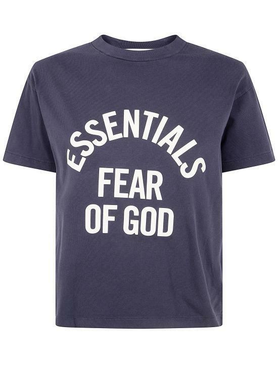 26SS 피어오브갓 반팔 티셔츠 125SP265021FW FADED BLACK DOM - Fear of God