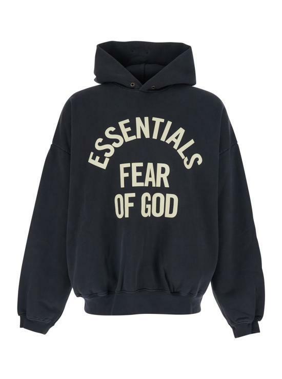 26SS 피어오브갓 후드 티셔츠 192SP266701F FADED BLACK DOM - Fear of God