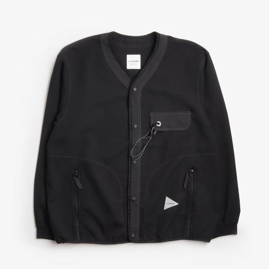 26SS 앤드원더 가디건 5746181056010 BLACK DOM - and Wander