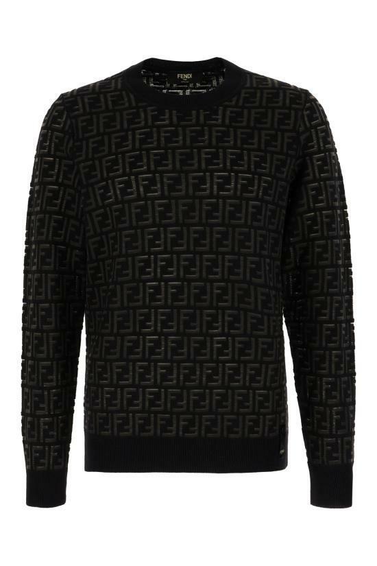 26SS 펜디 스웨터 FZY063 AAUQ F0QA1 BLACK DOM - Fendi