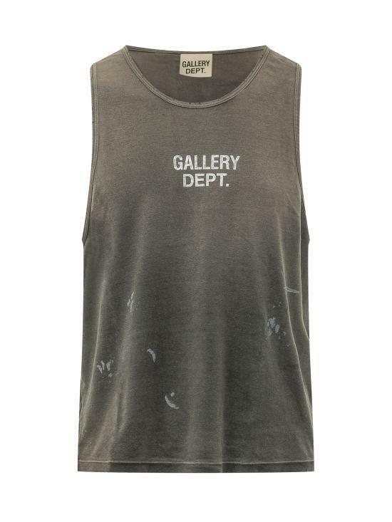 26SS 갤러리 디파트먼트 민소매 티셔츠 TOP006 SUN FADED BLACK DOM - Gallery Dept.