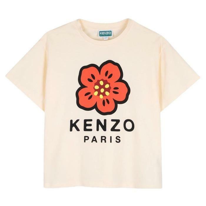 26SS 겐조주니어 14 보크플라워 티셔츠 K61698 208 - Kenzo