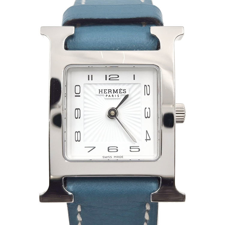 에르메스 H아워 스틸 시계 (HH1.210) 52026013 - Hermes