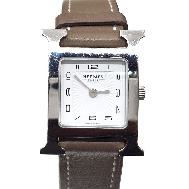 에르메스 H아워 스틸 시계 (HH1.210) 52026023 - Hermes