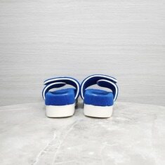 [럭스유] (새상품) 5 / 구찌 X 아디다스 GG 플랫폼 샌들 블루 702412 썸네일 3