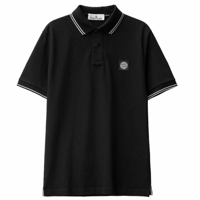 스톤아일랜드 슬림핏 반팔 폴로 티셔츠 L1S15 2200010 S0018 V0029 - Stone Island
