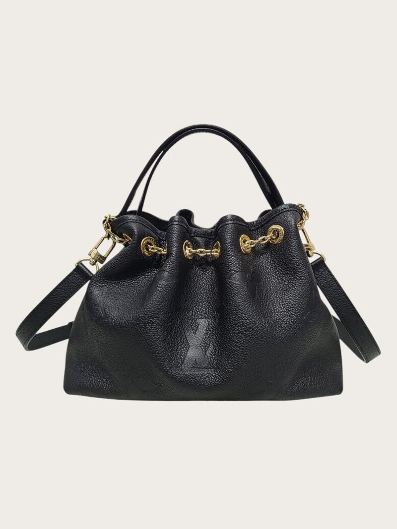 [중고명품/루이스잇] 루이비통 블랙 모노그램 앙프렝뜨 LV 번들 버킷 숄더백 - Louis Vuitton