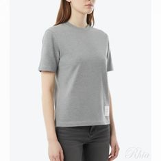 톰브라운 26SS 클래식 피케 4 바 티 FJS207A 00050 055 썸네일 1