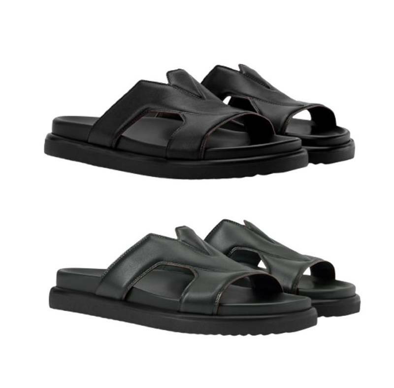 [백화점 풀셋] 루이비통 남자 LV 오아시스 가죽 뮬 슬리퍼 샌들 L1AK8KJ - Louis Vuitton