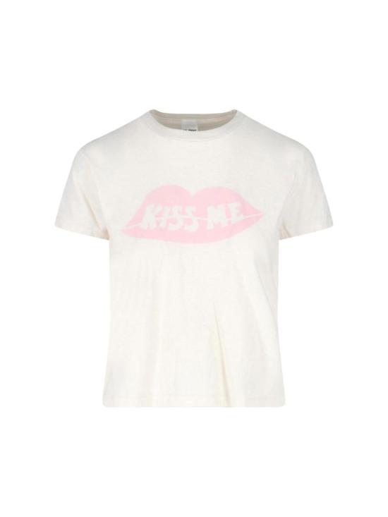 26SS 리던 반팔 티셔츠 02WBXT007 VINTAGE WHITE DOM - Re Done