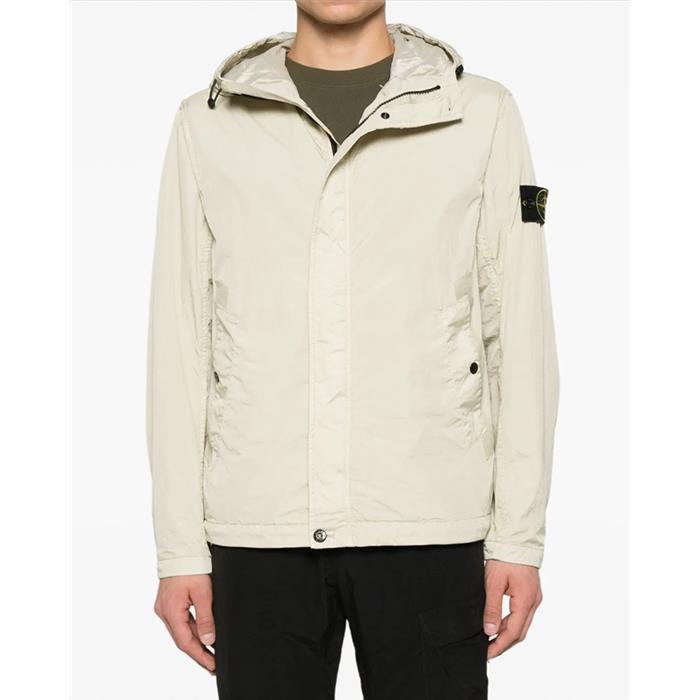 스톤아일랜드 남성 와펜 패치 크링클랩스 바람막이 윈드 자켓 4100092 V0095 - Stone Island