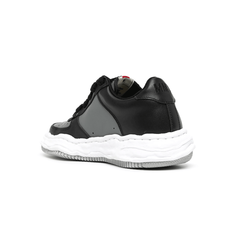 [국내배송] 미하라 야스히로 웨인 레더 스니커즈 남여A08FW706 BLK/GRY 썸네일 2