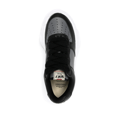 [국내배송] 미하라 야스히로 웨인 레더 스니커즈 남여A08FW706 BLK/GRY 썸네일 3