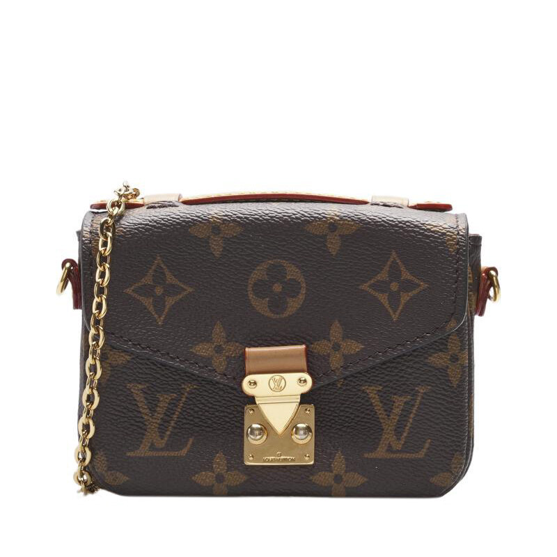 브라운 모노그램 포쉐트 메티스 마이크로 체인 크로스백 - Louis Vuitton