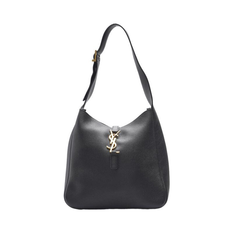 블랙 Le 5 A 7 스몰 숄더백 - Saint Laurent