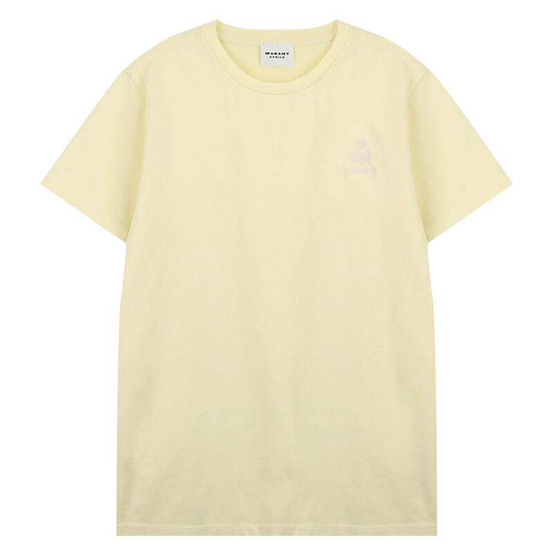 이자벨마랑 에뚜왈 로고 반팔티셔츠 TS0070FA-A1N98E-BTEC - Isabel Marant