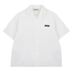 라프리마 미우미우 슬러브 포플린 셔츠 MK1932-163M-F0009-OOO 썸네일 1