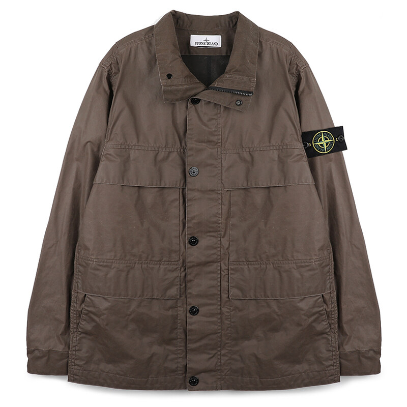 스톤아일랜드 피그먼트 왁스코팅 재킷 L1S154100024-S0290-V007C - Stone Island