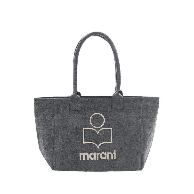 [이자벨마랑] 옌키 토트백 23PPM0002FA_A1X19M_02FK_FADED BLACK - Isabel Marant