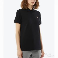 메종키츠네 26SS 베이비 폭스 레귤러 폴로 OW00207KP0001 P199 티셔츠 썸네일 1