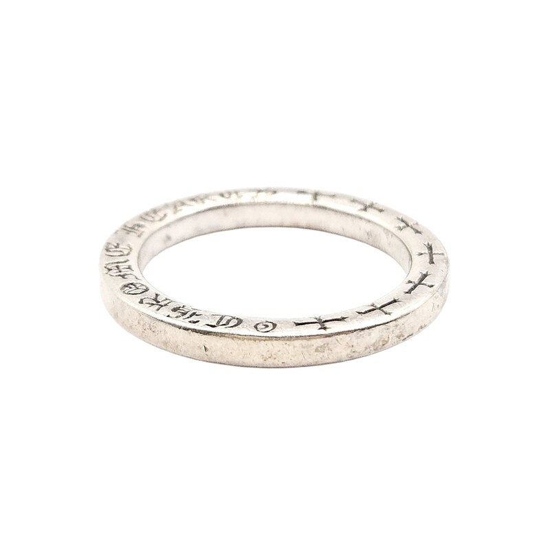 [14] 크롬하츠 스페이서 NTFL 링 반지 3mm B1219N279 - Chrome Hearts