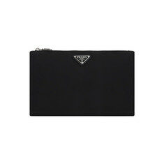 26SS 삼각 로고 나일론 스트랩 클러치백 블랙 2NH006 2DMH F0002 썸네일 1
