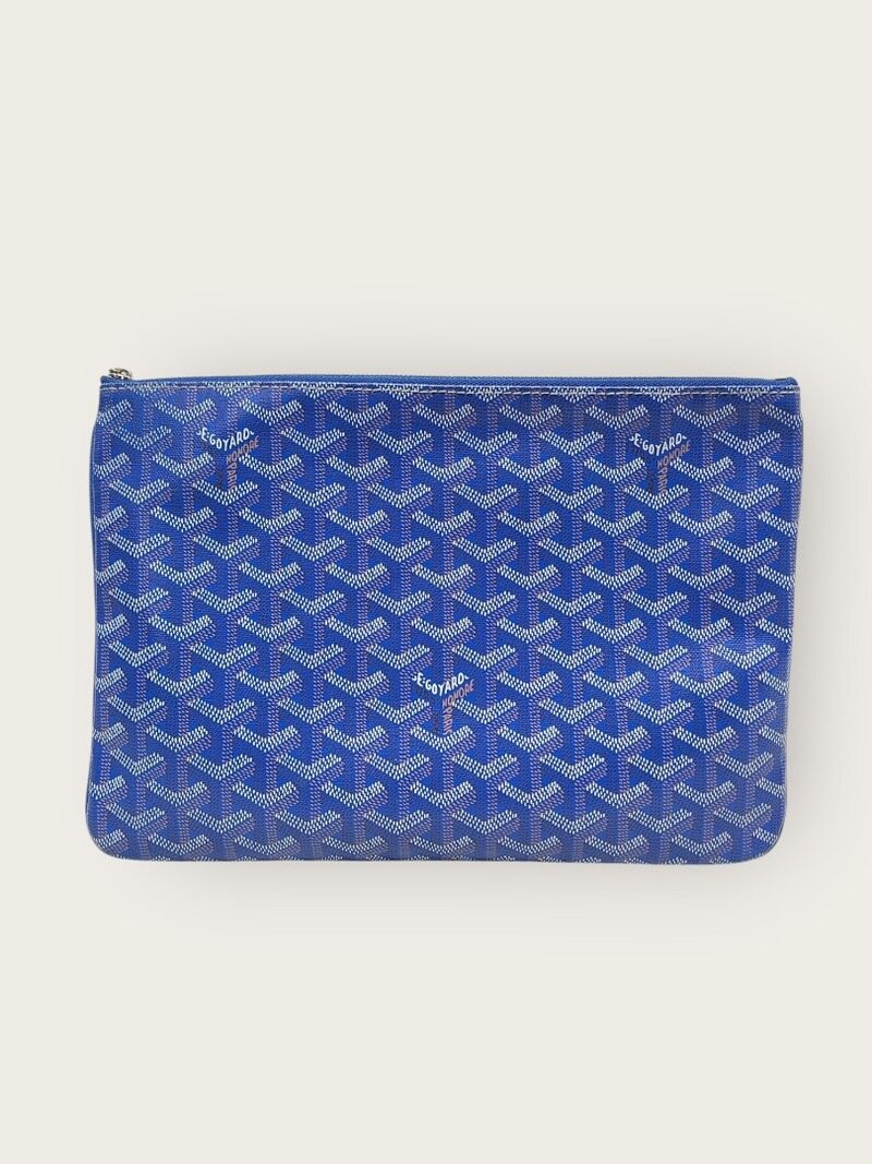 [중고명품/루이스잇] MM / 고야드 스페셜블루 세나 클러치백 - Goyard