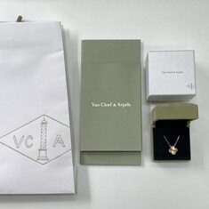 [더럭스] 반클리프앤아펠 빈티지 알함브라 기요세 네크리스 골드 VCARP4KL00 썸네일 6
