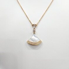 [럭스유] 불가리 다이아 디바스드림 목걸이 마더오브펄 356452 썸네일 3