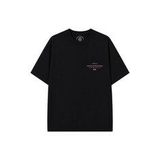 26SS 안티소셜소셜클럽X송지오 오토그래프 로고 반팔 티셔츠 블랙 MI3TS751BK 썸네일 1