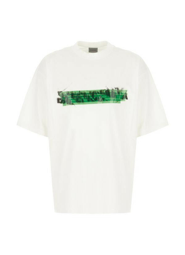 발렌시아가 메시 스프레이 미디엄 핏 티셔츠 764235 TUVI6 9000 - Balenciaga