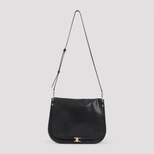 셀린느 소프트 TRIOMPHE BESACE 인 SUPPLE 샤이니 램스킨 서 123632T88 38NO - Celine