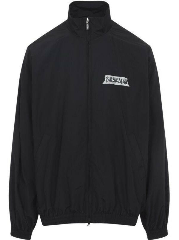발렌시아가 마스킹 테이프 미디엄 핏 트랙수트 재킷 857713 TPQ38 1000 - Balenciaga