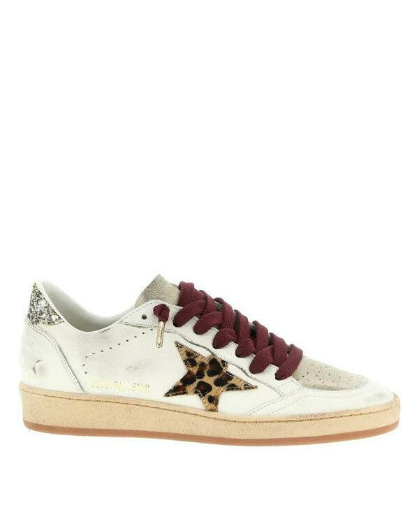 골든구스 볼스타 스니커즈 포니 레오파드 스타 GWF00117 F008068 12382 - Golden Goose