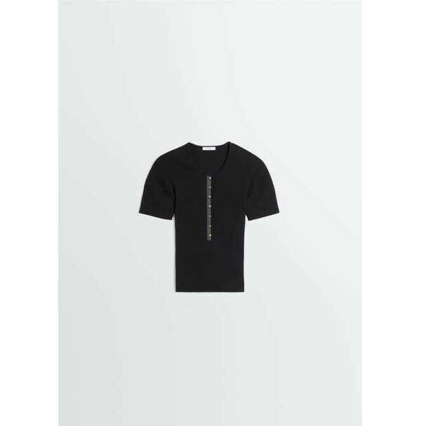 르메르 핏티드 HENLEY 피티드 헨리 티셔츠 TS0005 LJ1030 999 - Lemaire