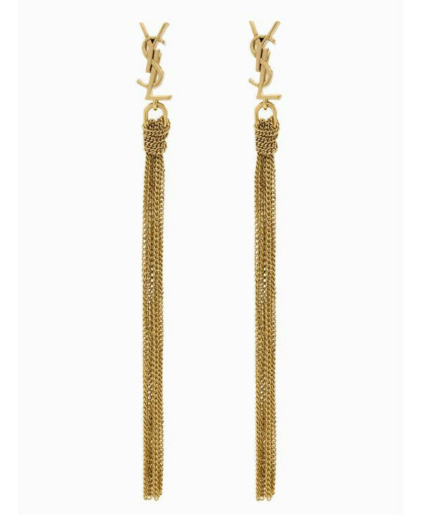 생로랑 CASSANDRE 태슬 이어링 803195 Y1500 8030 - Saint Laurent