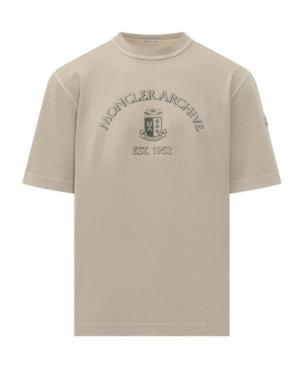 몽클레어 로고 프린트 면 티셔츠 8C00013 89BAL 268 - Moncler