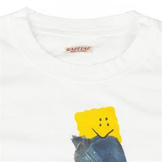 캐피탈 20 티셔츠 크루 T 패키쉬 보로 피스 스몰 화이트 K2603SC080 썸네일 1