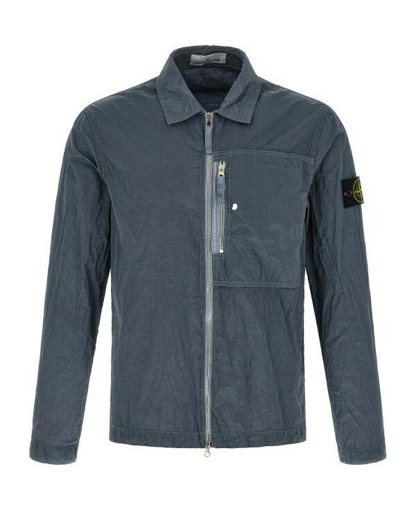 스톤아일랜드 1200038 나일론 메탈 인 Econyl 오버셔츠 에코닐 L1S15 1200038 S0019 V0024 - Stone Island