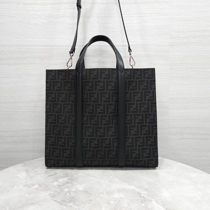 [럭스유] 펜디 FF 자카드 쇼퍼 토트 숄더백 7VA390 - Fendi