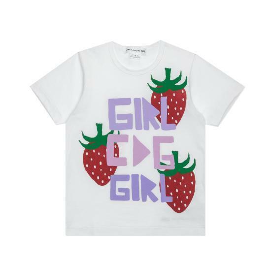 26SS 꼼데가르송 반팔 티셔츠 NQ T504 S26 1 WHITE DOM - Comme des Garcons