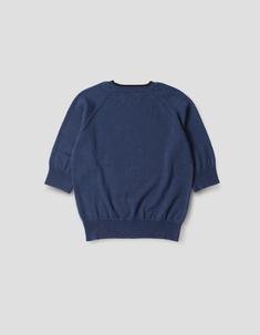 26SS 마가렛호웰 반팔 티셔츠 WHKN0527S26LCJ WWB WORKWEAR BLUE DOM 썸네일 2